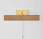 Hannah Natural Woven Picture Light (16"-24")