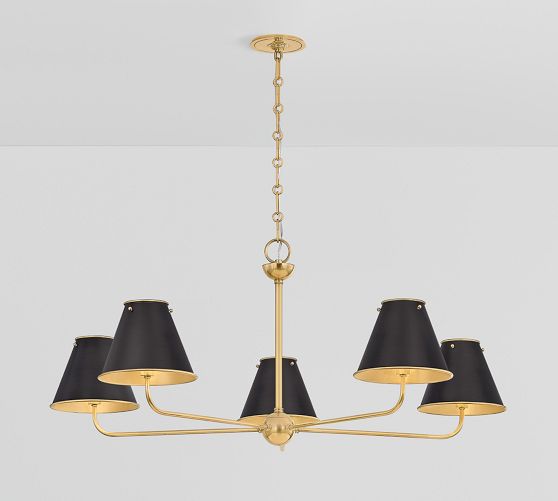 Holland Metal Round Chandelier (43") by Pottery Barn