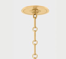 Holland Metal Round Chandelier (43")