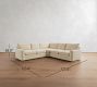 Pearce Square Arm Deep Seat 3-Piece L-Shaped Sectional (123")