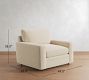 Pearce Square Arm Deep Seat Chair and a Half