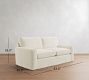 Pearce Square Arm Deep Seat Slipcovered Sofa (66"&ndash;112")