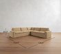 Sierra Slipcovered 3-Piece L-Shaped Sectional (126")