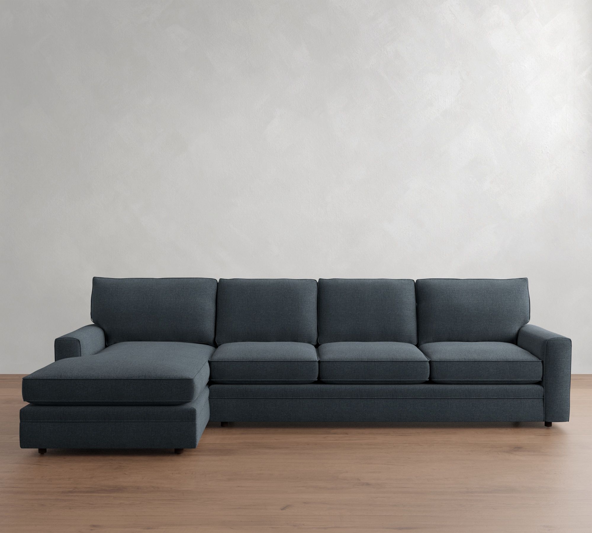 Pearce Square Arm Chaise Sectional (101"–141") - thumbnail 6