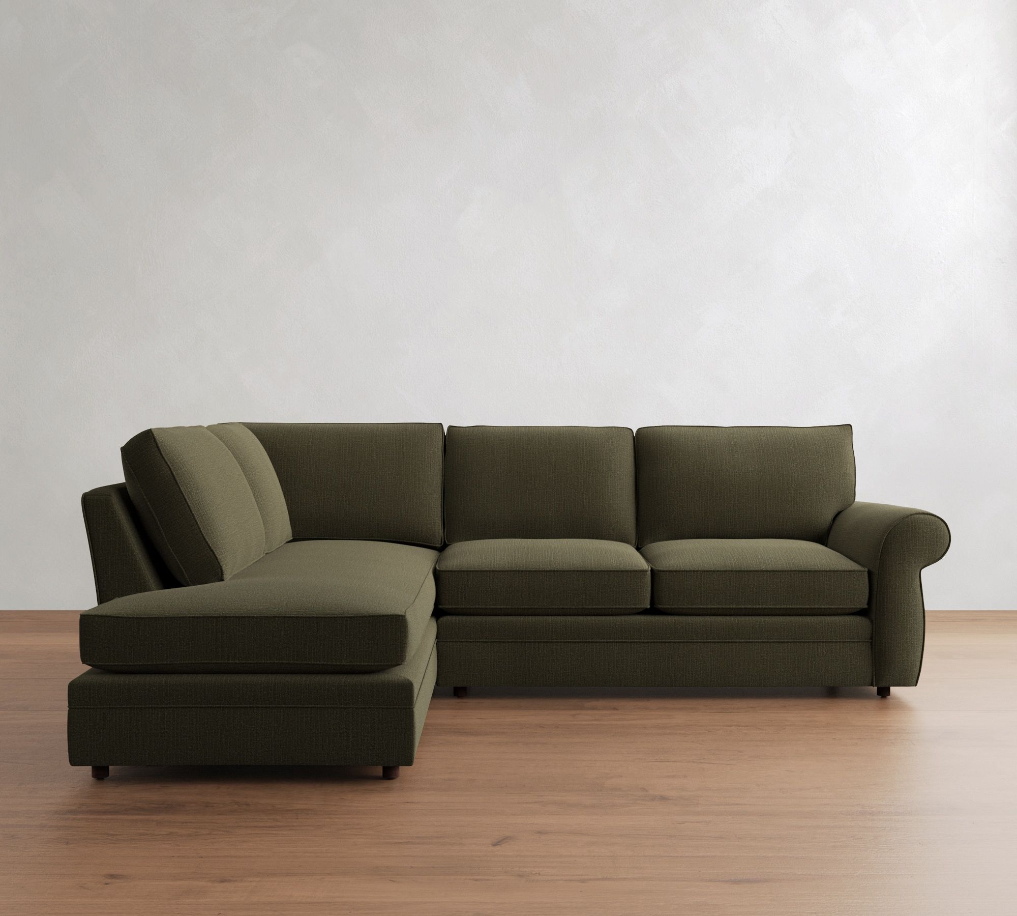 Pearce Roll Arm Return Bumper Sectional (114"&ndash;144") - thumbnail 8