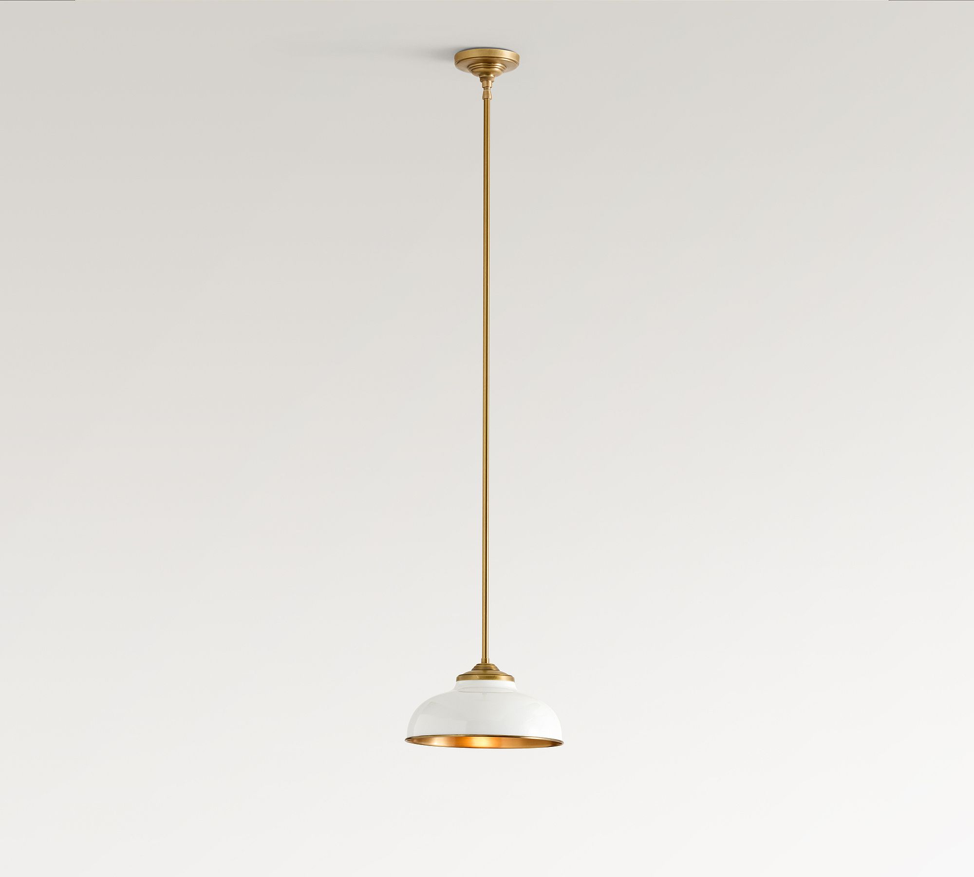 Kitt Metal Round Indoor/Outdoor Pendant (12")