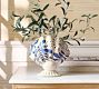 Printed Floral Shell Vase