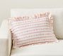 LoveShackFancy Floral Stripe Lumbar Pillow Cover