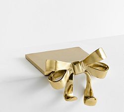 Open Box: LoveShackFancy Bow Stocking Holder - Gold
