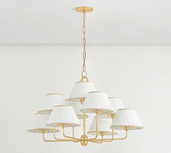 Julian Metal Round Chandelier (41") by Pottery Barn