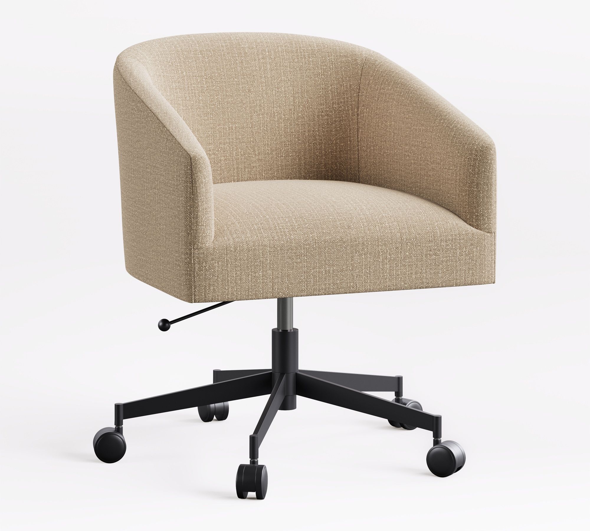 Baldwin Upholstered Swivel Desk Chair