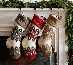 Fair Isle Stocking 