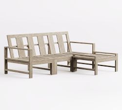 Indio Eucalyptus 4-Piece Outdoor Sectional (73")