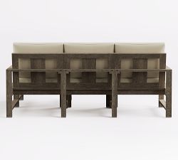 Indio Eucalyptus 4-Piece Outdoor Sectional (73")