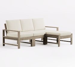 Indio Eucalyptus 4-Piece Outdoor Sectional (73")