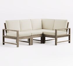 Indio Eucalyptus 4-Piece Outdoor Sectional (78")