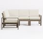Indio Eucalyptus 5-Piece Outdoor Sectional (78")