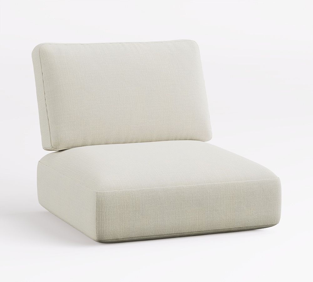 Modern Farmhouse Outdoor Lounge Chair Cushion thumbnail 3