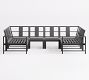 Indio Metal 8-Piece U-Shaped Outdoor Sectional (105")
