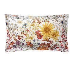 Open Box: Laurel Reversible Percale Shams, King, Set of 2