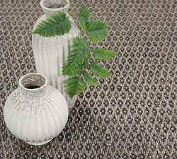 Custom Two Tone Woven Sisal Rug