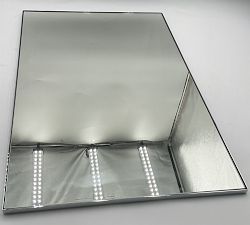 Open Box: Blake Rectangular Mirror (23"W x 35"H) - Chrome