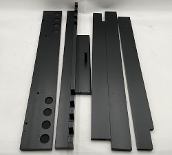 Open Box: Cue Stick Wall Mount Storage Rack - Black Berry Finish