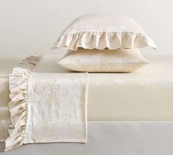 LoveShackFancy Jacquard Sheet Set by Pottery Barn