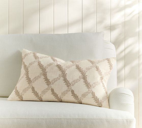 Kravet Woodland Scroll Lumbar Pillow Cover