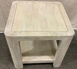 Open Box: Aptos Square Side Table (22") - Sandwash