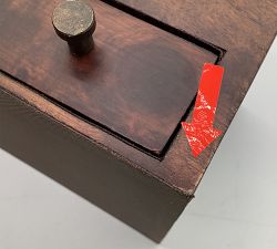 Open Box: Burlwood Jewelry Armoire