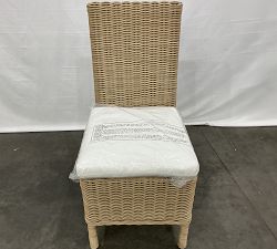 Open Box: Huntington Outdoor Dining Chair with Cushion Cover - High Performance Natural, Natural