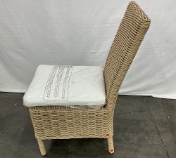 Open Box: Huntington Outdoor Dining Chair with Cushion Cover - High Performance Natural, Natural