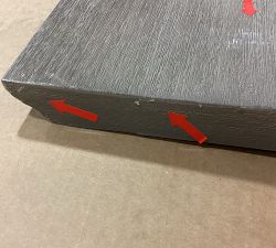 Open Box: Livingston Modular Top of Cabinet (35") - Gray Wash