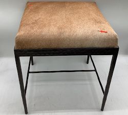Open Box: Sedona Accent Stool (18.5"H) - Blonde, Antique Brown