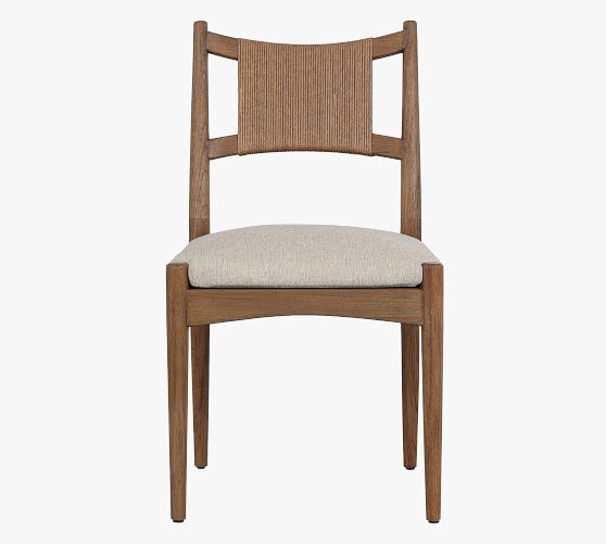 Mirelle Teak Outdoor Dining Chair by Pottery Barn