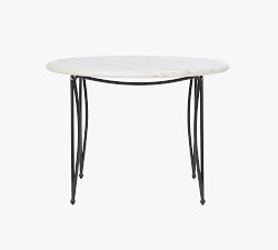 Ravelle Marble Outdoor Dining Table (42")
