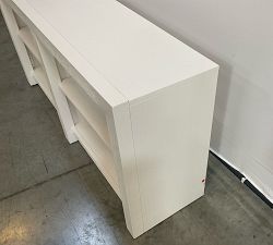 Open Box: Dillon Low Bookcase (58") - Montauk White