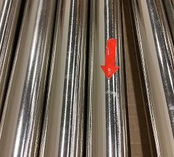 Open Box: Everson Tall Metal Storage Shelf - Polished Nickel