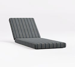 Open Box: Ellis Outdoor Single Chaise Slipcover Only - Performance Sunbrella Heritage Stripe Navy