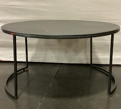 Open Box: Duke Round Nesting Coffee Table, Large (36"Diam. X 19"H) - Antque Bronze
