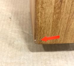 Open Box: Farmhouse Ledge (6"D x 60"W) - Aged Oak
