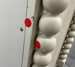 Open Box: Maislinn Dresser (18") - Whitewash