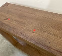 Open Box: Rockport Console Table (54") - Cocoa Brown