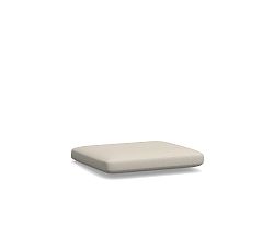 Open Box: Rockport Outdoor Dining Chair Cushion - High Performance Heathered Canvas Ivory
