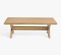 Modern Farmhouse Rectangular Outdoor Coffee Table (56")
