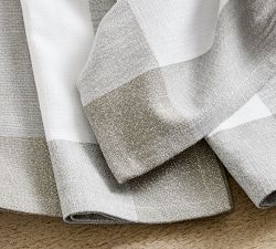 Shimmer Border Linen Napkins - Set of 4