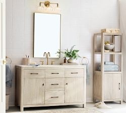Aptos Single Wide Sink Vanity (52")