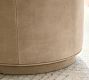 Jake Leather Swivel Stool (20")