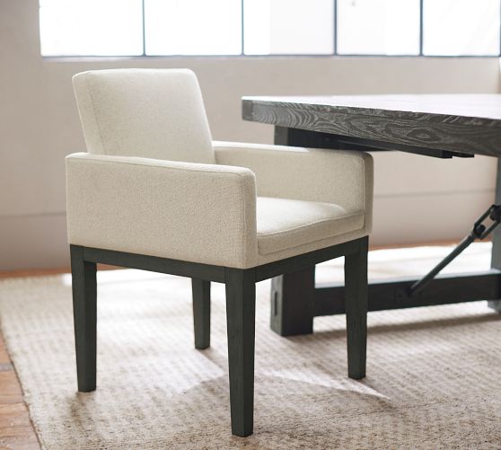 Jake Upholstered Dining Armchair by Pottery Barn